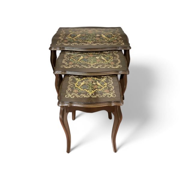 Hand Painted Nest of Tables (Design A) - Image 2