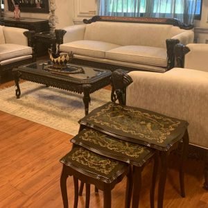 Hand Painted Nest of Tables (Design A)