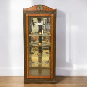 Peacock Design Corner Cabinet