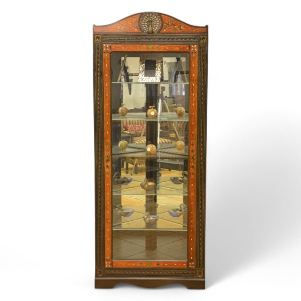 Peacock Design Corner Cabinet - Image 2