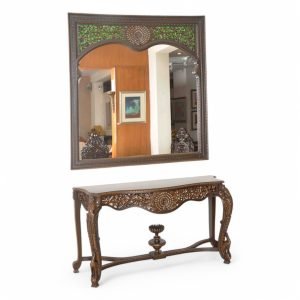 Peacock Mirror Frame
