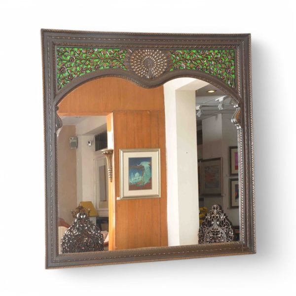 Peacock Mirror Frame - Image 2