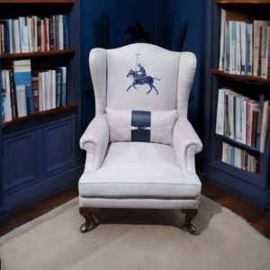 Equestrian Wing Chair