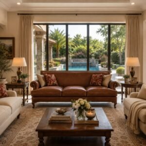 English Rolled Arm Sofa