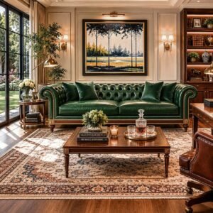 Versailles Emerald Sofa
