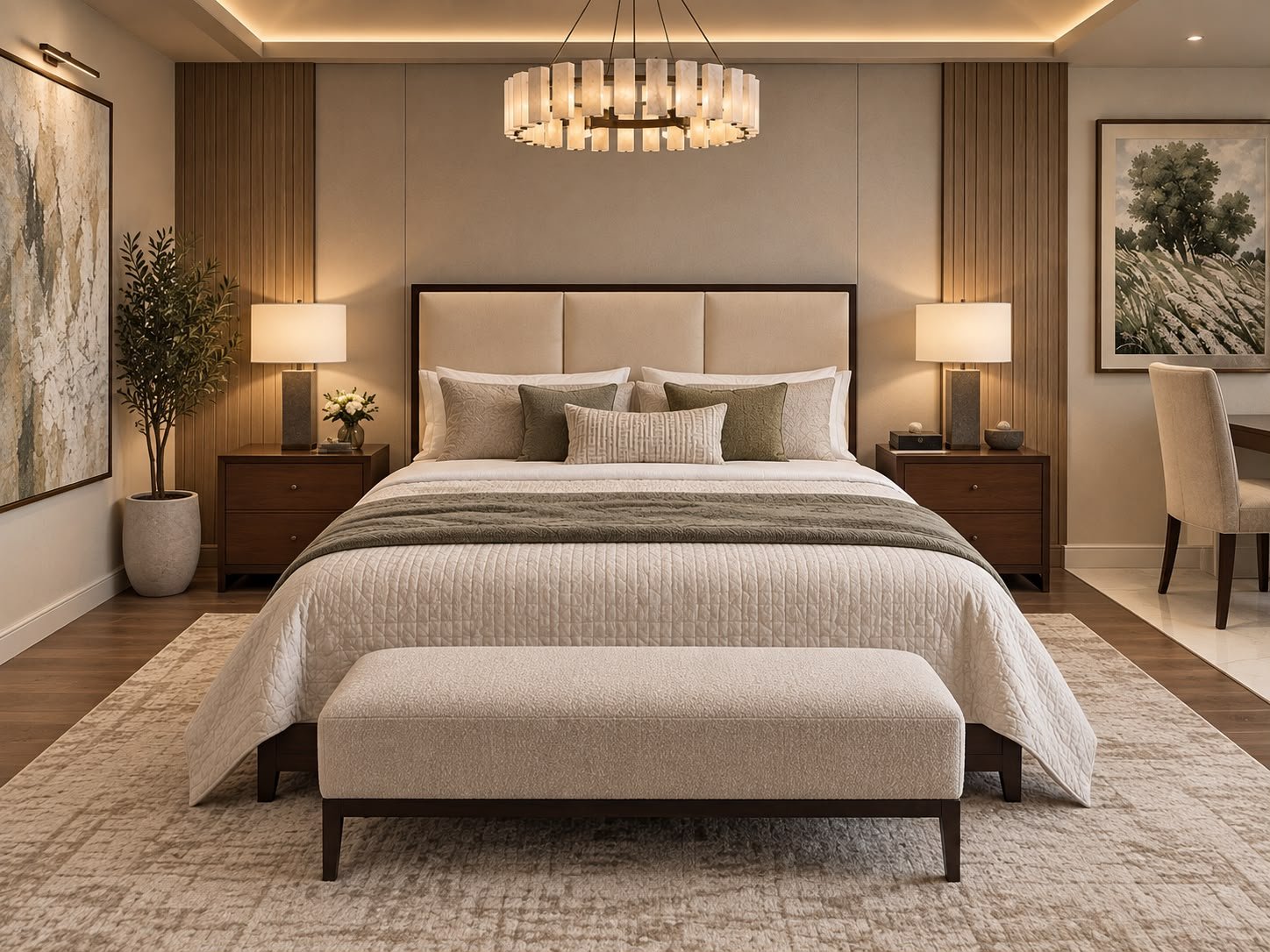 Elysian Upholstered Bed Set